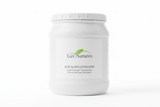 50 lbs container with Aloe Silver lotion base with Lux Natures logo with green leaf