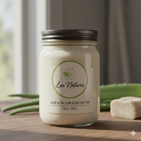Organic Aloe Vera & Grass-Fed Tallow body butter