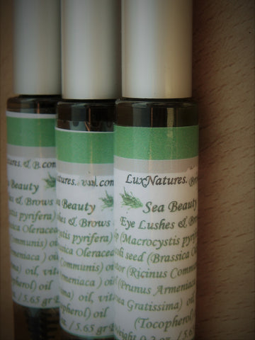 Kelp oil lashes and eyebrows serum - Lux Natures Soaps & Skincare