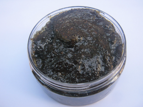 Moroccan black soap Beldi 8 oz jar - Lux Natures Soaps & Skincare